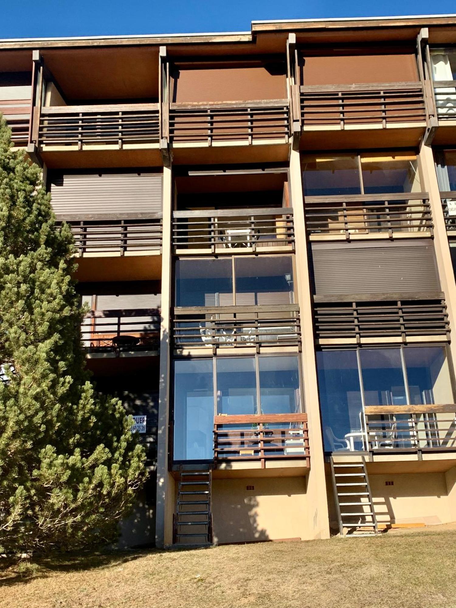 Studio Cabine Chaleureux 4 Personnes Pied Des Pistes Pyrenees 2000 Bolquere Pyrenees 2000 Exteriör bild